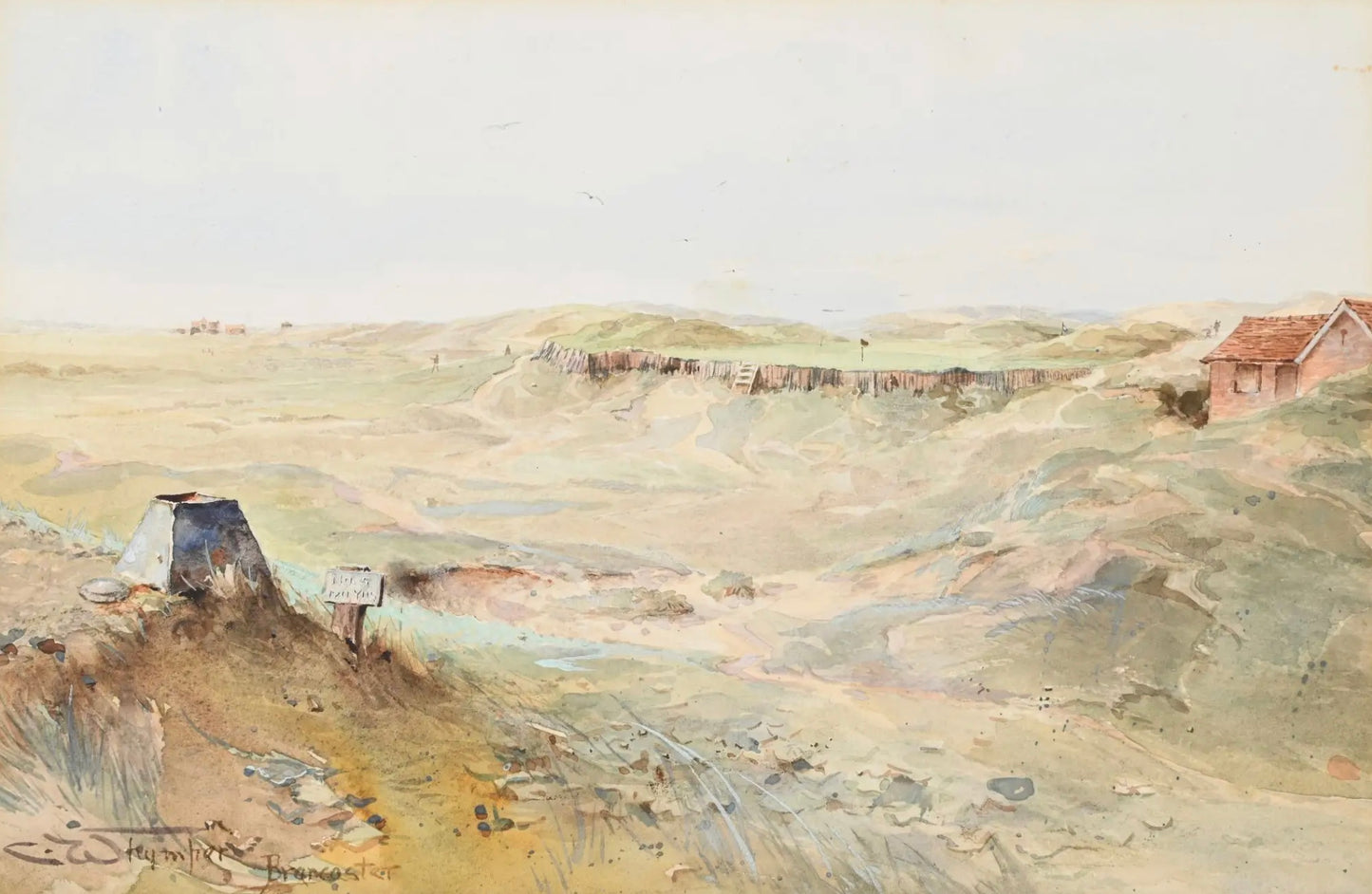 "Brancaster" by Charles Whymper, c1900