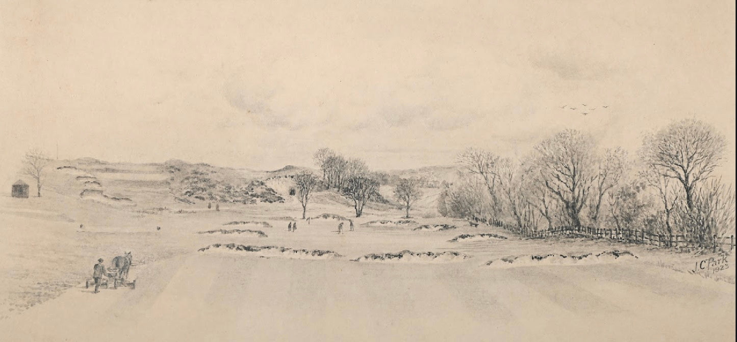 "James Chalmers Park", 1923 Watercolor