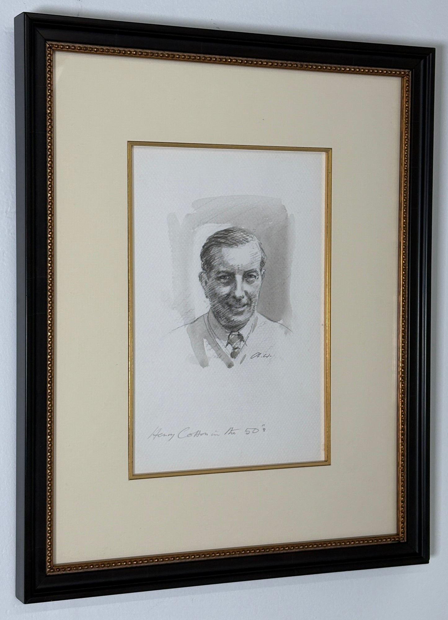 "Henry Cotton in the '50s" by Arthur Weaver
