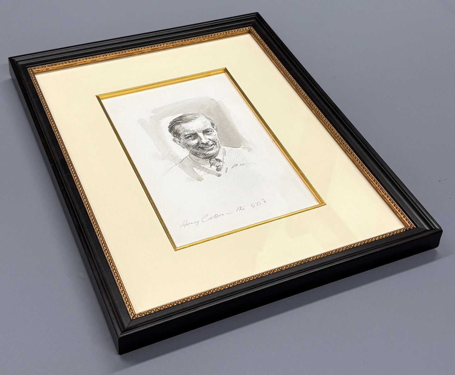 "Henry Cotton in the '50s" by Arthur Weaver