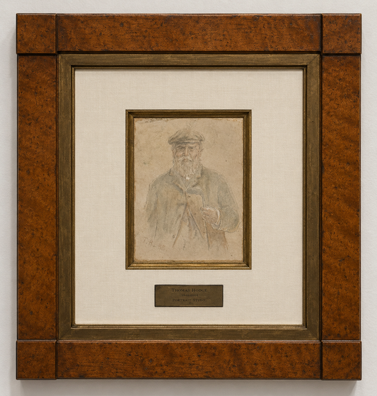 "Old Tom Morris" by Thomas Hodge, c1880s