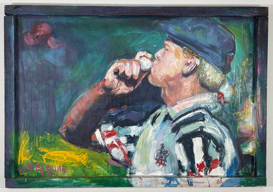 "Payne Stewart" by Holly Evans, 1991 [World Golf Hall of Fame Collection]
