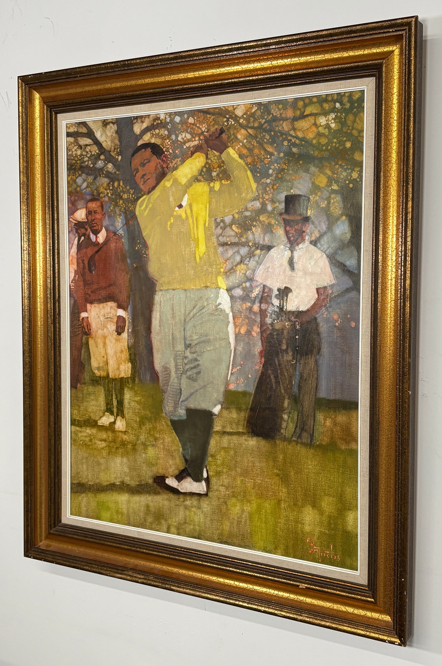 "Gene Sarazen" by Bernie Fuchs [World Golf Hall of Fame Collection]