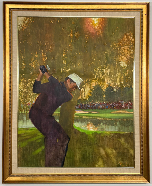 "Gary Player" by Bernie Fuchs [World Golf Hall of Fame Collection]