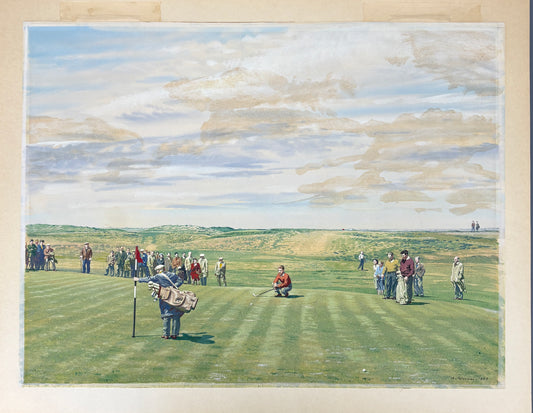 "Royal St George's'" by Arthur Weaver, 1959