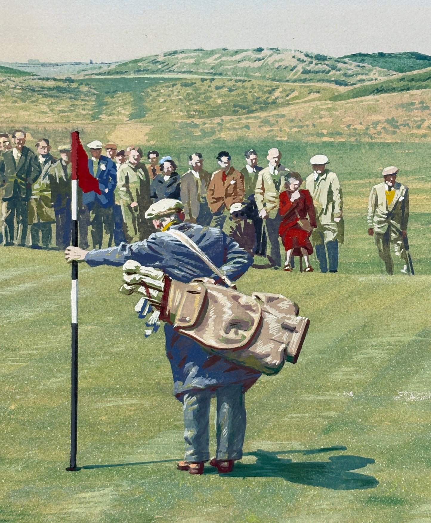 "Royal St George's'" by Arthur Weaver, 1959