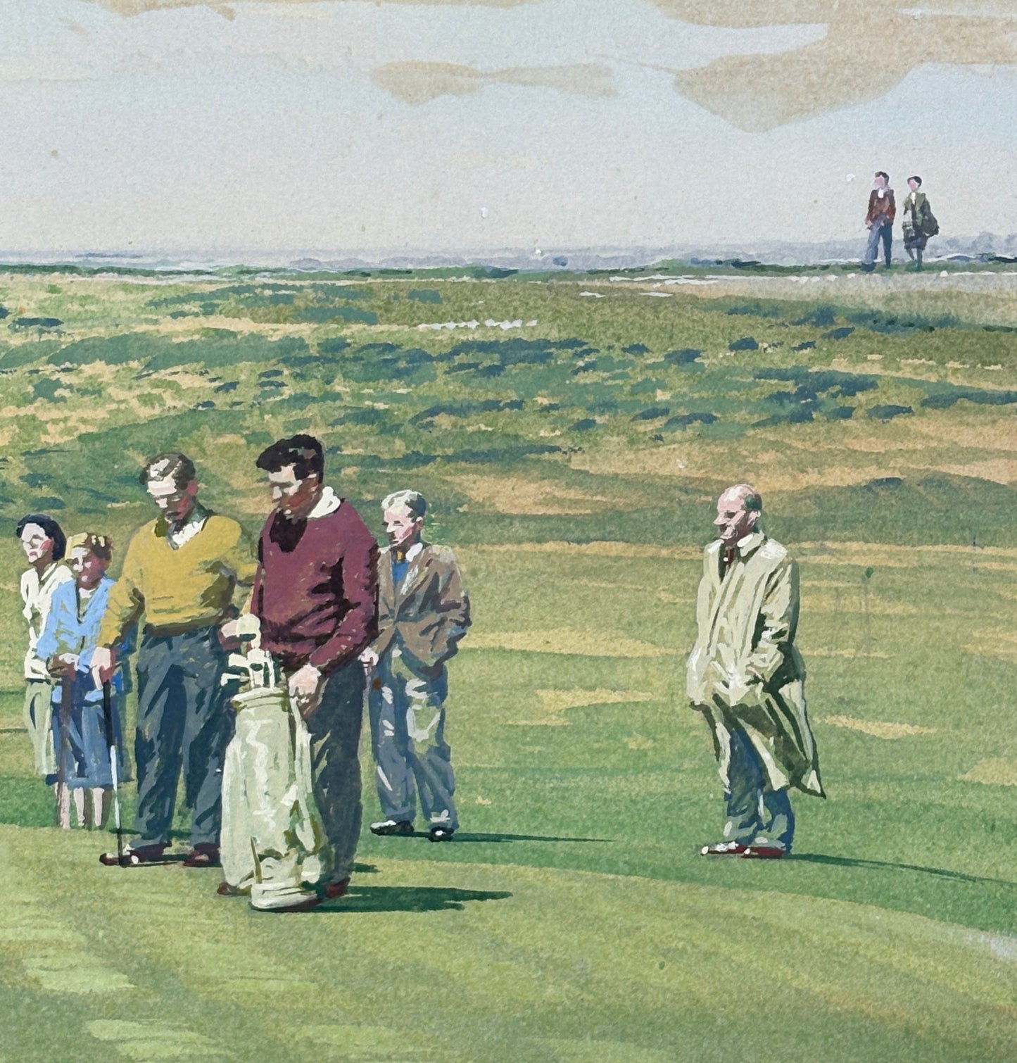 "Royal St George's'" by Arthur Weaver, 1959