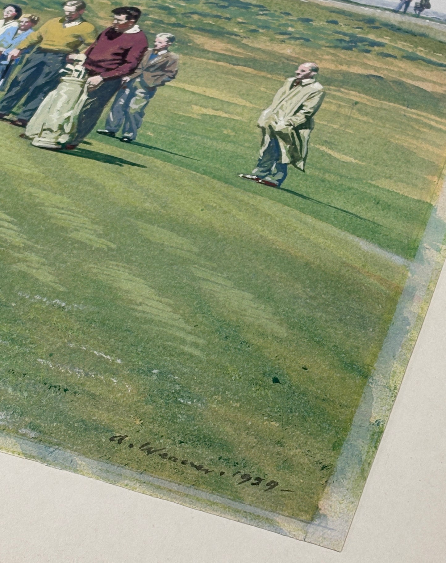 "Royal St George's'" by Arthur Weaver, 1959