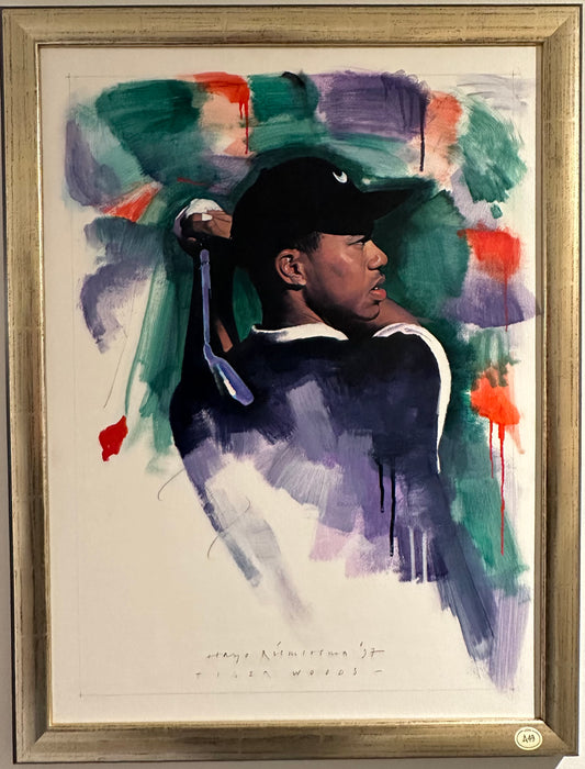 "Tiger Woods" by Hayo Riemersma, 1997