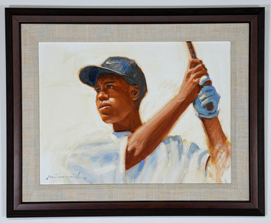 "Tiger Woods, 1996" by Paul Milosevich