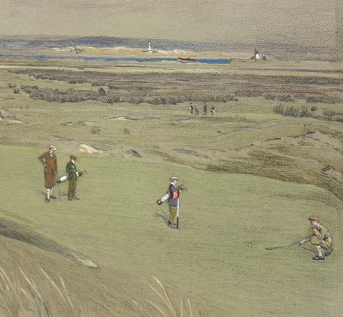 "Westward Ho!" by Cecil Aldin, c1910s