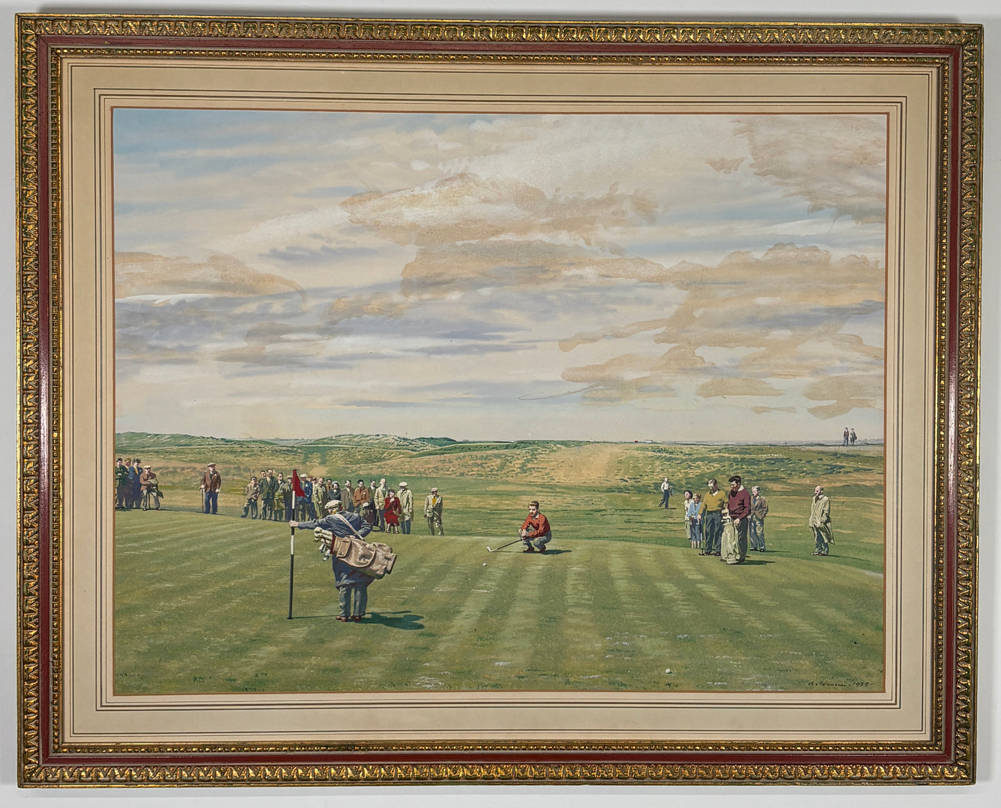 "Royal St George's'" by Arthur Weaver, 1959