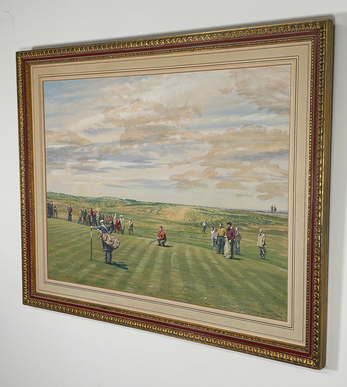 "Royal St George's'" by Arthur Weaver, 1959