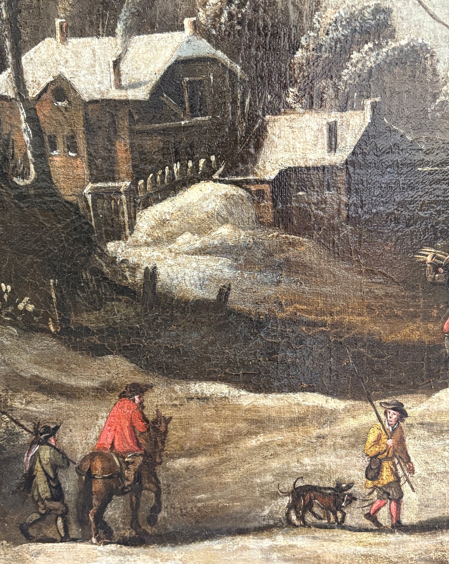 "Dutch Winter Scene, Kolf" by Jan Beerstraten, c1650 [World Golf Hall of Fame Collection]
