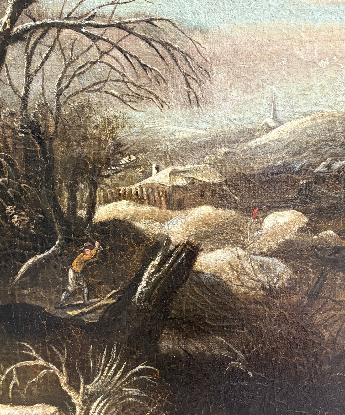 "Dutch Winter Scene, Kolf" by Jan Beerstraten, c1650 [World Golf Hall of Fame Collection]