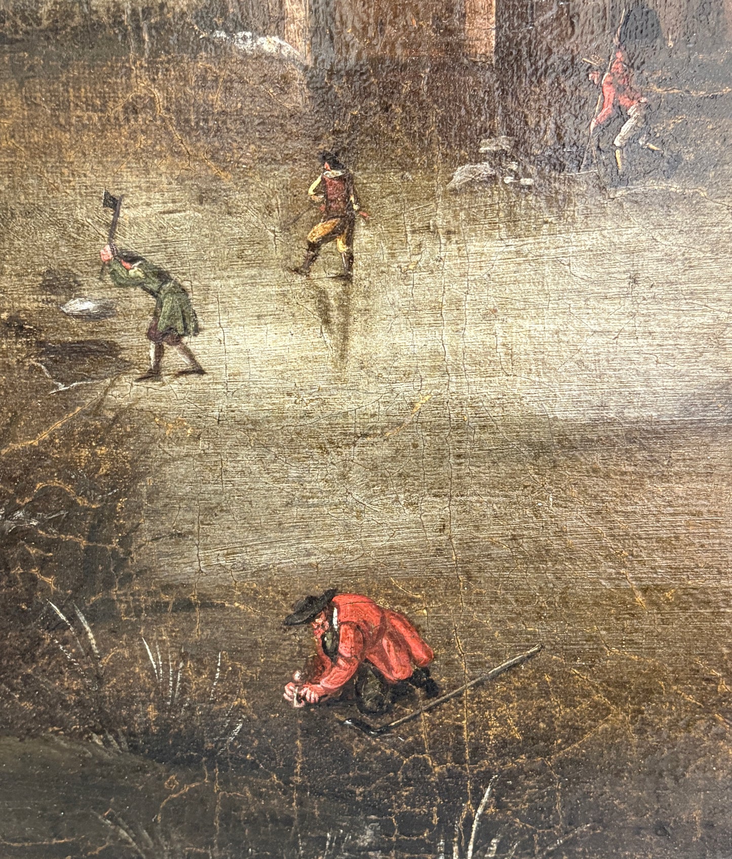 "Dutch Winter Scene, Kolf" by Jan Beerstraten, c1650 [World Golf Hall of Fame Collection]
