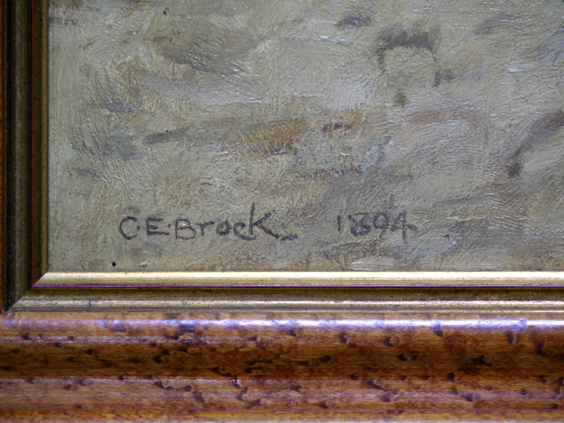 "The Bunker" by C. E. Brock, 1894