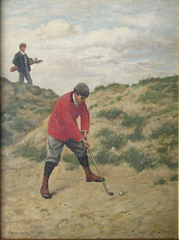 "The Bunker" by C. E. Brock, 1894