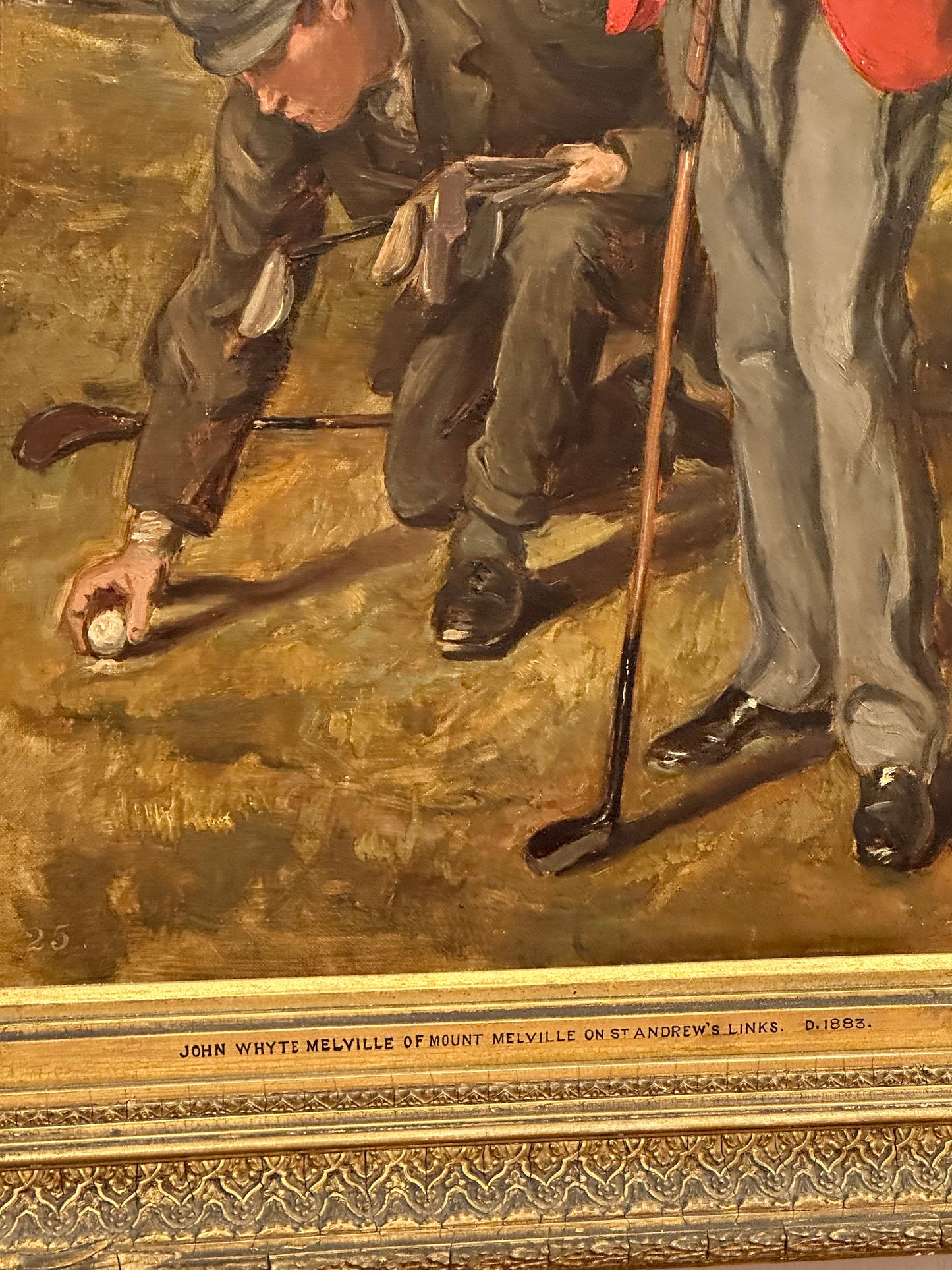 "John Whyte Melville of Mount Melville on St Andrews Links" by Sir Francis Grant, 1874