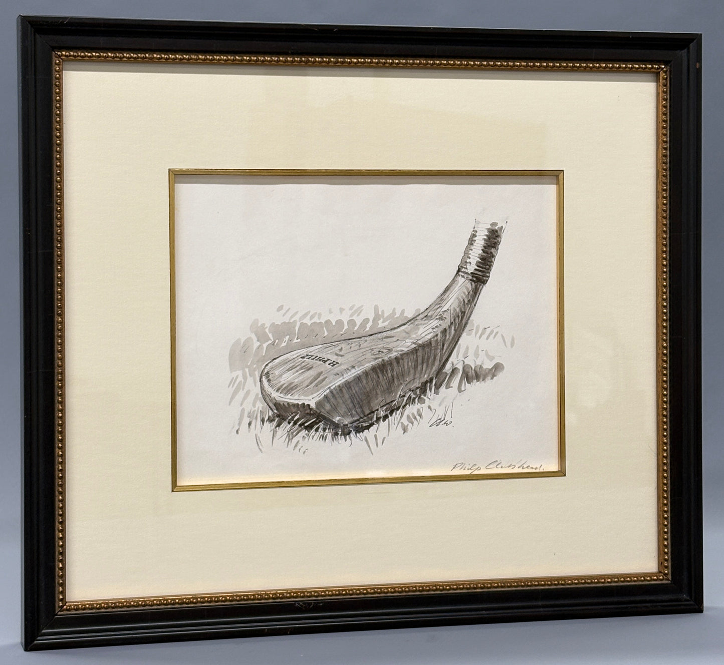 Hugh Philp Watercolor Sketch by Arthur Weaver