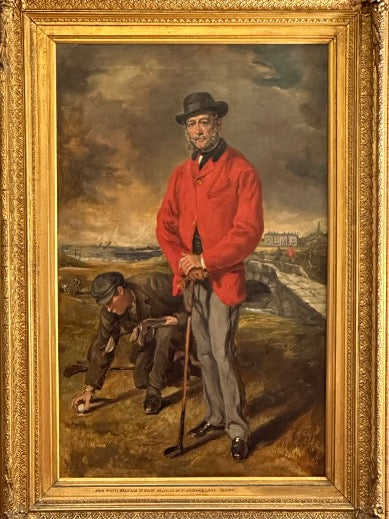 "John Whyte Melville of Mount Melville on St Andrews Links" by Sir Francis Grant, 1874