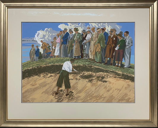 "65 at Royal St. George's" by Kenneth Reed, 1984