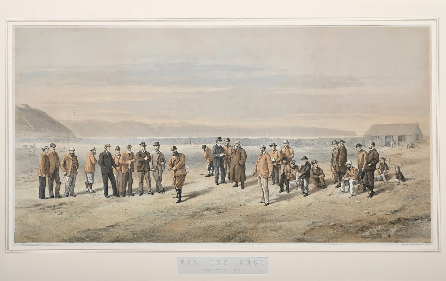 "The Tee Shot" by Major F.P. Hopkins (Shortspoon), 1877