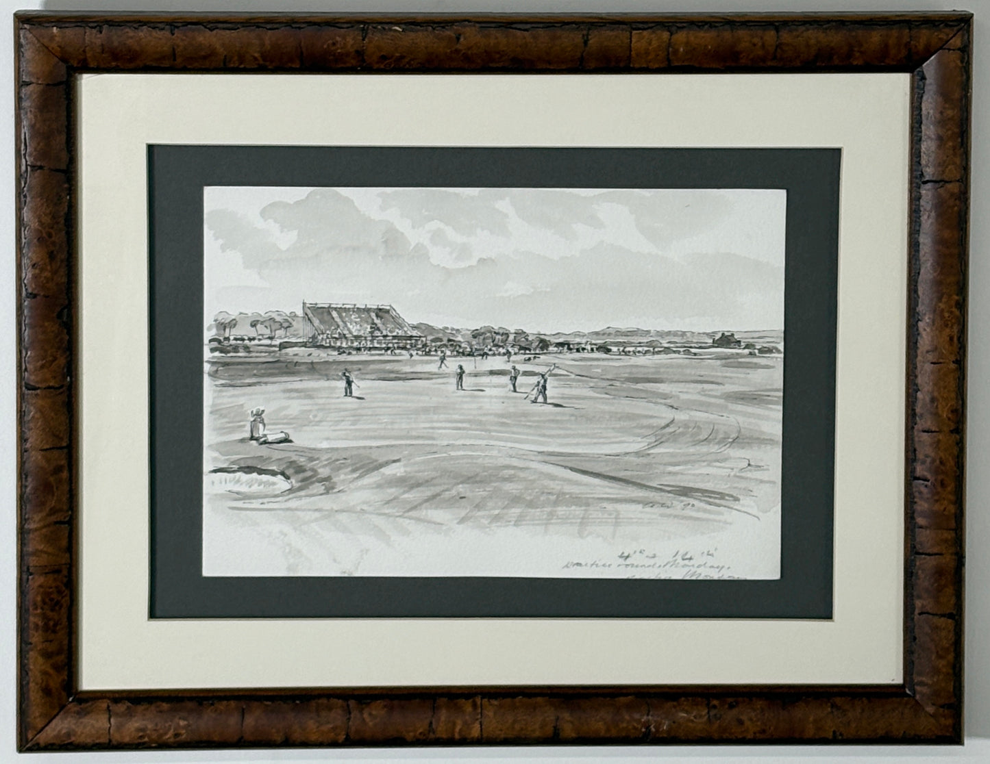 "St Andrews, 1990 Open Championship"  by Arthur Weaver