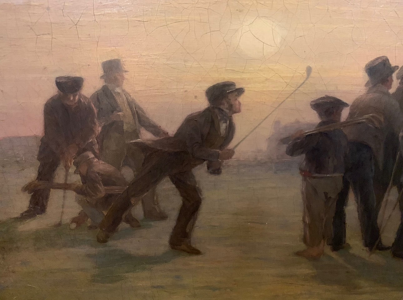 "A Summer Evening on the Musselburgh Links" by Charles Lees, 1859